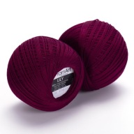 Lily YarnArt šnúra 112 - bordová 50 gr