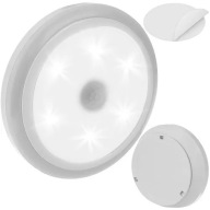 Nočná lampa LED žiarovka s pohybovým senzorom, lampa na batérie
