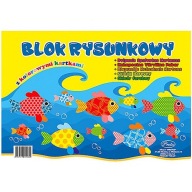 Podložka na kreslenie A4 s farebnými PR hárkami