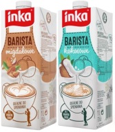 2x INKA BARISTA MANDĽOVÝ KOKOSOVÝ NÁPOJ VEGÁNSKE MLIEKO KU KÁVE