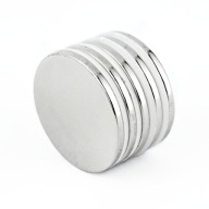 VALEC NEODYMOVÝ MAGNET 20x1,5 N38 SADA 5 KS