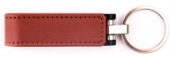 Kožená kľúčenka Pendrive Brown 4 GB dátumovka