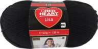 Priadza LISA - 0217 - Čierna