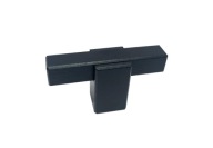 Nábytková kľučka Railing Gob, dĺžka 60mm, MATNÁ ČIERNA
