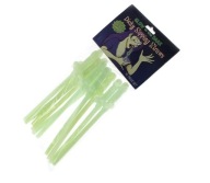 Fluorescenčné slamky na penis Dicky slamky na popíjanie