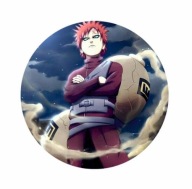 Anime odznak Naruto Gaara 58 mm