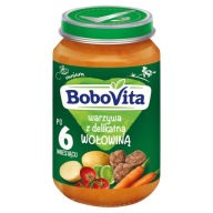 Večera Zelenina s jemným hovädzím Bobovita 190g