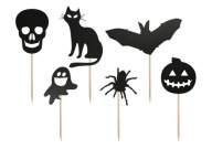 Halloweenska torta Muffin Pikers 6 ks