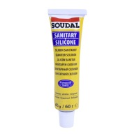 SOUDAL SANITÁRNY SILIKÓN Bezfarebná tuba 60 g