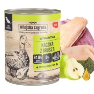 COUNTRY FARM Krmivo pre psov Kačica s hruškou 800g