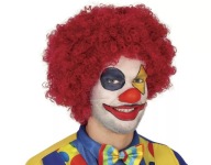 Umelý červený latexový klaunský nos s gumičkou