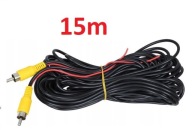 KÁBEL PRE KÁBEL CUCACEJ KAMERY 15m CINCH RCA AV