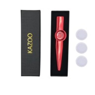 Červené Púzdro KAZOO, membrány ZDARMA, kovové