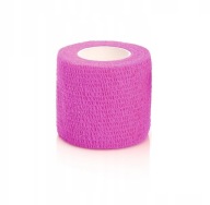 Samolepiaca súdržná bandáž 4,5 m x 5 cm ružová