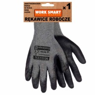 Pracovné rukavice ecoDRAGO GREY - VERKEN - veľkosť 10, šedá konštrukcia