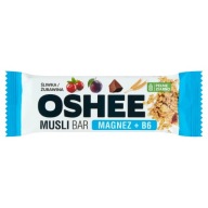 OSHEE Cereálna tyčinka Müsli 40g slivkovo-brusnicová
