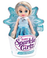Alltoys Princess Winter Sparkle Girlz malá v kornútku