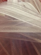 Kedra biza koženková páska PVC lemovanie GLITTER