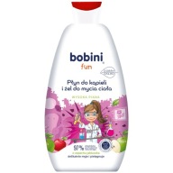 BOBINI Jablkový kúpeľ a gél na umývanie tela 500 ml