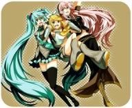 Vocaloid anime podložka pod myš