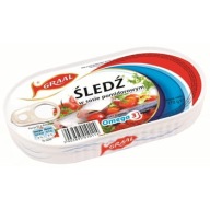 Sleď v paradajkovej omáčke Graal 170g