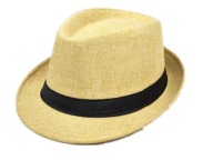LETNÁ ČIAPKA FEDORA so stuhou na plážové mesto letné unisex RÔZNE FARBY