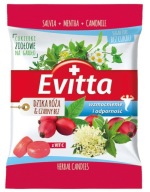Evitta Cukríky divoká ruža čierna baza bez cukru