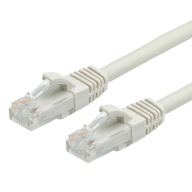 LAN UTP Cat.6A RJ45 sieťový kábel, šedý 2m