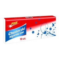 FINE 3W hygienické utierky 10x10 ks.