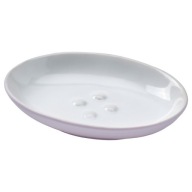 IKEA EKOLN Miska na mydlo, kamenina, fialová