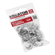 Priechodky s koženými očkami 12,5mm ALU KREATOR
