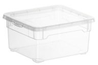 Nádoba, 2 L dóza s vekom CLEAR | Clearbox | ROTHO