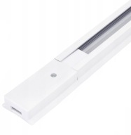 Prípojnica pre bodové LED reflektory, 1 m, biela