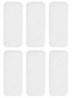Samolepiace plstené podložky biele 25x60mm balenie 6 ks - VORSTAHL