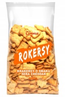 Hrozno ROKERSY krekry s príchuťou syra Cheddar 400g