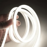 NEON FLEX LED 230V STUDENÁ BIELA ​​JEDNOSTRANNÁ VÝKONNÁ