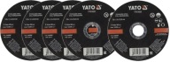 5x KOVOVÉ REZNÉ KOTÚČE 125 x 1,0 mm YT-61025