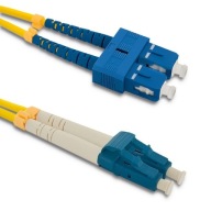 Qoltec prepojovací kábel z optických vlákien SC/UPC - LC/UPC SM 9/125 G652D Duplex 3m