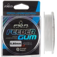 Feederový tlmič Guma 0,8 mm 10 m transparentný Špeciálny vodiaci materiál