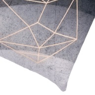 DEKORATÍVNY OBLIEK NA VANKÚŠ JASIEK 40x40 DEKORATÍVNE GEOMETRICKÉ VZORY