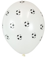 LATEXOVÉ BALÓNY NARODENINOVÁ DEKORÁCIA FUTBAL 5x