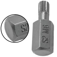 BIT 10MM SPLINE 6x30MM 