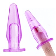 MINI FIALOVÁ ANÁLNA ZÁSTRČKA GEL ANÁLNA ZÁTKA