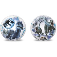 GUMOVÁ LOPTA 23 CM PLÁŽ PRE DETI DINOSAURY JURSKÝ SVET MODRÁ