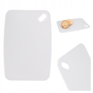 Dosky doska na krájanie 30x20 cm krémová plastová masívna kuchynka