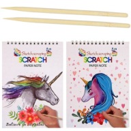2x Omaľovánka Scratch Game pre dospelých + 2x Stylus