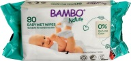 Bambo Nature vlhčené obrúsky 80 ks