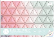 Farebný technický blok A4 10k 160g bwm pastel
