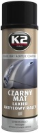 K2 L340 MAT BLACK FARBA SPREJ 500ml akryl