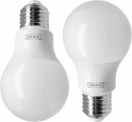 E27 LED žiarovka 470 lúmenov 2 ks IKEA teplá biela